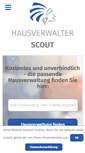 Mobile Screenshot of hausverwalterscout.de